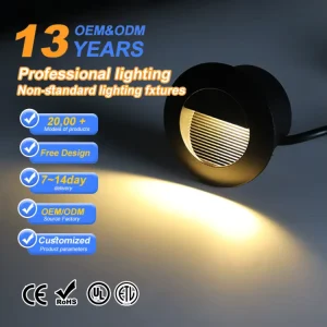 IP65 Waterproof 6W LED Modern Aluminum Alloy Wall Lamp Recessed Indoor Outdoor White Black PC Housing