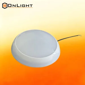 IP65 Waterproof AC 220V SMD2835 LED Chandelier Ceiling Light with Emergency Sensor, ABS PC Surface Mount