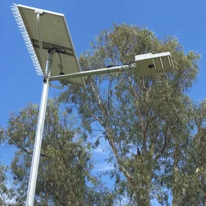 IP65 Waterproof All in Two Solar LED Street Light 50W 80W 100W 150W Outdoor Solar Road Lamp for Highway Parking Lot