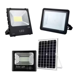 IP65 Waterproof Aluminum COB LED Flood Light 50W 500W 5000K Daylight 120 Beam Angle High Brightness RoHS CE Certified