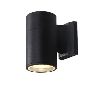 IP65 Waterproof Aluminum ETL Single Head Cylinder Wall Lamp Modern Security Porch Outdoor Led Wall Lights for Corridor Hotel