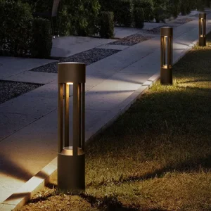 IP65 Waterproof Aluminum Glass LED Lawn Lights 90 Beam Angle Dimmable Garden Park Villa Home Outdoor Use
