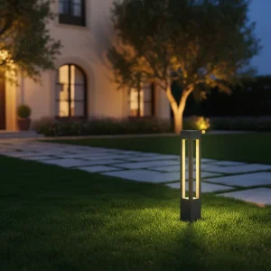 IP65 Waterproof Aluminum High Brightness Outdoor Modern LED Lawn Lights Dimmable CRI 80 for Garden Park Villa