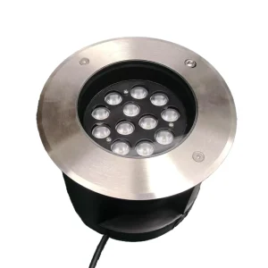 IP65 Waterproof Aluminum LED Buried Light Rotatable Outdoor Underground Light Road