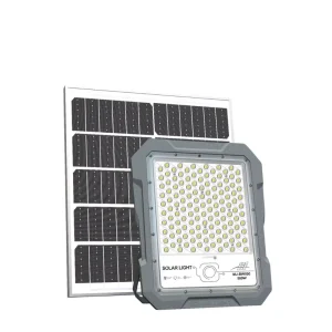 IP65 Waterproof Aluminum LED Remote Control Outdoor Garden Lighting Solar Wall Flood 1000W 6000K Daylight Dimmable 180 Beam