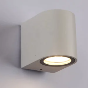 IP65 Waterproof Aluminum Outdoor Wall Lamp GU10 7W LED Wall Light for Courtyard Garden Lighting Porch Hallway Night Light