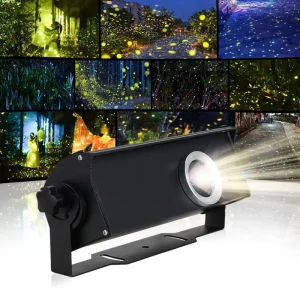 IP65 Waterproof Full-Color Starry Sky Laser Projector for Outdoor Landscape Lighting