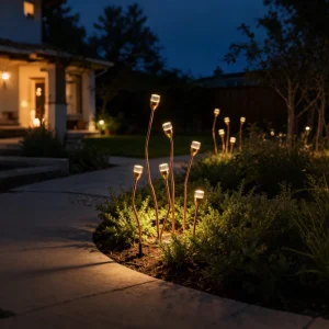 IP65 Waterproof Garden Path Flower Led Garden Light Spike Light Light up Garden Decoration 300K 4000K 6000K