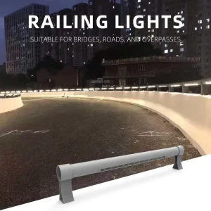 IP65 Waterproof Handrail Light Bridge and River Engineering Anti-collision Guardrail Light Road Low Altitude Lighting