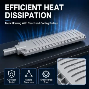 IP65 Waterproof High Lumen City Road COB LED Street Light Fixture