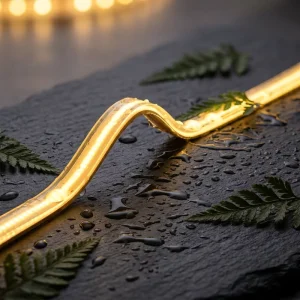 IP65 Waterproof LED COB Strip Light 3000K 4000K 6500K Color Temp 50000 Hours Lifespan Flexible Silicone Tube COB LED for Outdoor