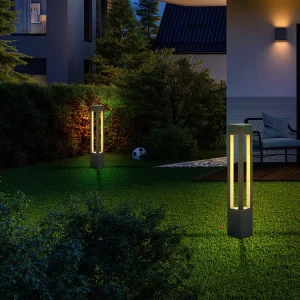 IP65 Waterproof LED Dimmable 90 Beam Angle Lawn Lights Aluminum High Brightness Outdoor Non Flicker