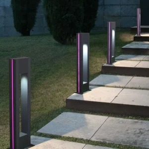 IP65 Waterproof LED Lawn Light 110V 220V Aluminum Alloy Pillar Bollard for Outdoor Garden Landscape Pathway Hotels