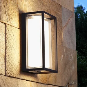 IP65 Waterproof LED Rectangular Wall Lamp 22W Indoor Outdoor Courtyard Light