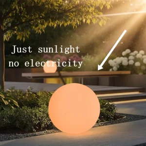 IP65 Waterproof LED Solar Garden Light Bar Outdoor Solar Sphere Light