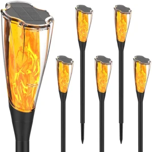 IP65 Waterproof LED Solar Garden Lights Outdoor Decorative Courtyard Landscape Pathway