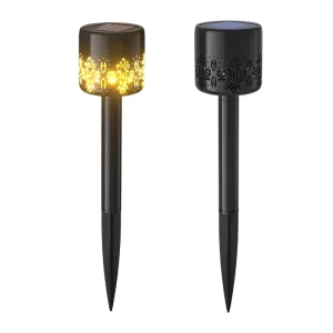 IP65 Waterproof LED Solar Light Stake Colour-Changing Garden Outdoor Decorative Landscape Lights