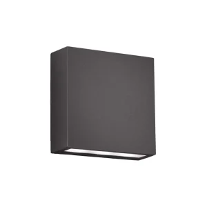 IP65 Waterproof Modern up Down Wall Lights Plastic Body 6W Rectangle LED Outdoor Wall Lights for Garden Yard