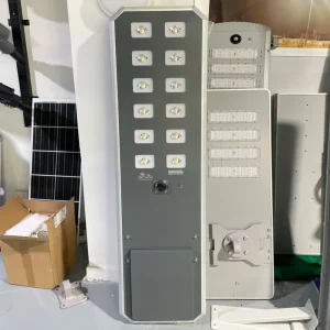 IP65 Waterproof Outdoor Die-Cast Aluminum Solar Street Light 100W-500W Separate LED Monocrystalline LiFePO4