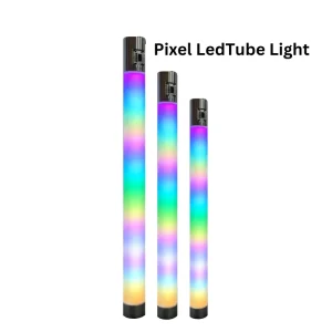 IP65 Waterproof Outdoor Full Color LED Pixel Rainbow Bar Tube 360 Rotation DMX512 Control 90-240V for Bar Club Stage Parties