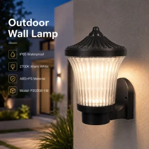 IP65 Waterproof Outdoor LED Wall Lamp, Modern Nordic Style, for Garden, Villa and Corridor