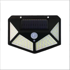 IP65 Waterproof Outdoor Solar LED Wall Light Motion Sensor PIR 120 DC36V Warm White Plastic Body Wall Mount