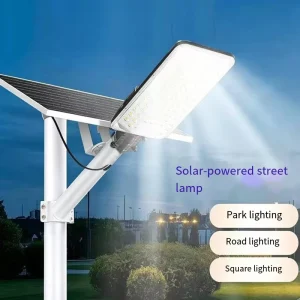 IP65 Waterproof Outdoor Solar Street Light Garden Parking Lot Public Road 300W LED Floodlight