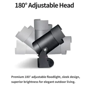 IP65 Waterproof Outdoor Spotlight Landscape Lawn Lamp 5w 7w 10w 12w 15w 18w 20w Garden LED Spike Light