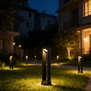 IP65 Waterproof Rotatable Aluminum LED Outdoor Lawn Light for Garden Villa Yard Landscape