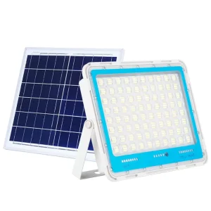 IP65 Waterproof SMD Aluminum 100w 1200W LED Solar Flood Light with Remote Control Radar Sensor Landscape Lighting
