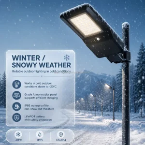 IP65 Waterproof Smart Control Outdoor Solar Street Light All in One Type with 3 Years Warranty