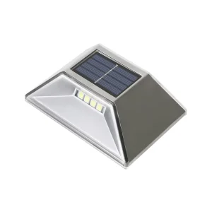 IP65 Waterproof Solar Fence Light LED with Light Sensor for Garden, Backyard, Porch