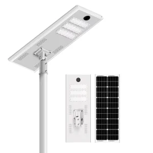 IP65 Waterproof Solar Lights Road Street Lamp Outdoors Induction LED All in One Solar Street Light Pole