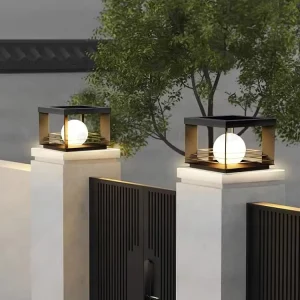 IP65 Waterproof Stainless Steel Outdoor Pillar Light for Courtyard