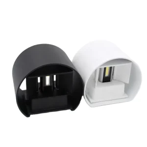 IP65 Waterproof Surface Mounted Outdoor LED Wall Lamp Aluminum Warm White 3000K ROHS Certified Garden Path Way Lighting
