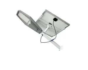 IP65 Waterproof Theme Park Garden Road LiFePO4 48Ah Battery 400W 50W Solar Panel 6500K-7500K All-in-One LED Solar Street Light
