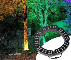 IP65 Waterproof Tree Hugger LED Lamp Full Color Dynamic Low Voltage DC24V