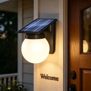 IP65 Waterproof Up and Down Wall Washer Garden Street Landscape Balcony Yard Porch Outdoor Solar Wall Lamp Solar Light