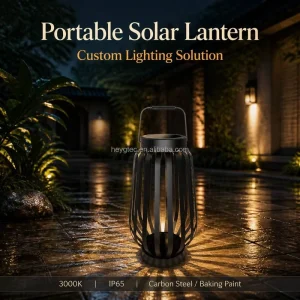 IP65 Weather-Resistant Portable Solar Lantern Table Lamp and Garden String Light