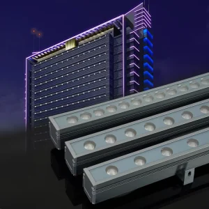 IP66 Exterior Billboard Bridge RGB Facade Bar Lamp 18W/24W/36W LED Wall Washer Lights High CRI 90 3-Year Warranty