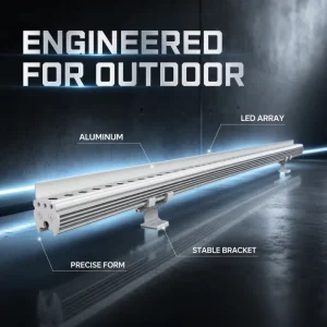 IP66 LED Wall Washer Aluminum 24V Water Resistant 1800K-6500K