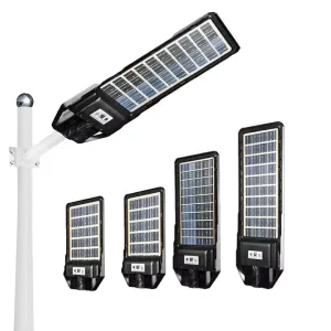 IP66 Outdoor 100W/200W/300W/400W All-in-One LED Solar-Powered Garden Street Light