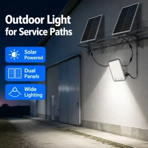 IP66 Outdoor Aluminum Garten Solar Led Flood Light 20W 100W 2835 5730 Chip 7500 8000K Motion Sensor Light Time Remote