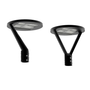 IP66 Rated Pure Aluminum LED Garden Light Top Post Design Remote Control DC Power Supply 30 150 Adjustable Beam Angle 2700K Soft