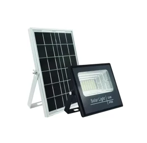 IP66 Waterproof Aluminium Alloy LED Solar Street Light Remote Control Yard Pathway Flood Light Outdoor