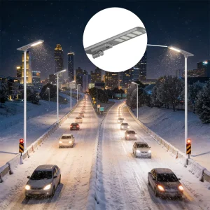 IP66 Waterproof LED Solar Street Light with Monocrystalline Silicon Panel for Villa Area Lighting