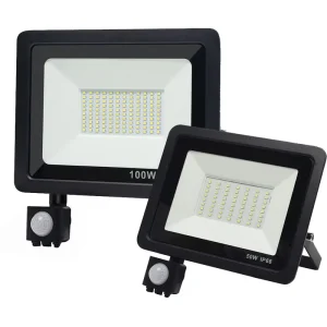 IP66 Waterproof Outdoor Security Sensor Flood Light LED 30W 50W 100W