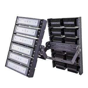 IP66 Waterproof SMD 3030 LED High Mast Flood Light 50W 600W 90° Beam Angle Radiator for Sports Stadiums