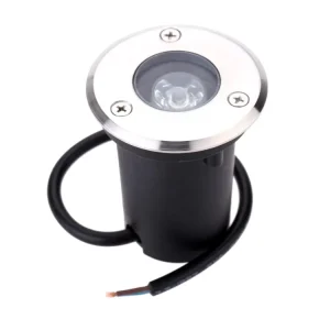 IP67 1W Recessed LED Underground Garden Light Warm White Daylight