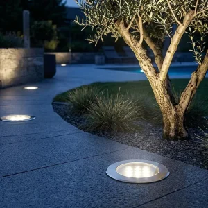 IP67 3W-48W 3000K-5000K LED CRI 80 Outdoor Landscape Recessed Underground Lights for Garden/Patio/Pathway